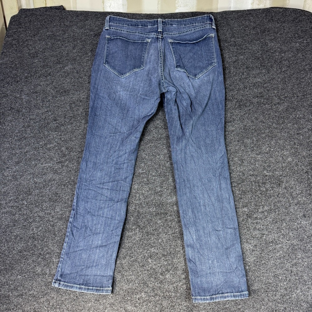 NYDJ Not Your Daughter Jeans Womens 14P Blue Dark Wash Denim Skinny Stretch